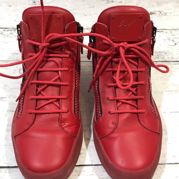 Giuseppe Zanotti men’s leather sneakers, size 42 - Picture 3 of 8